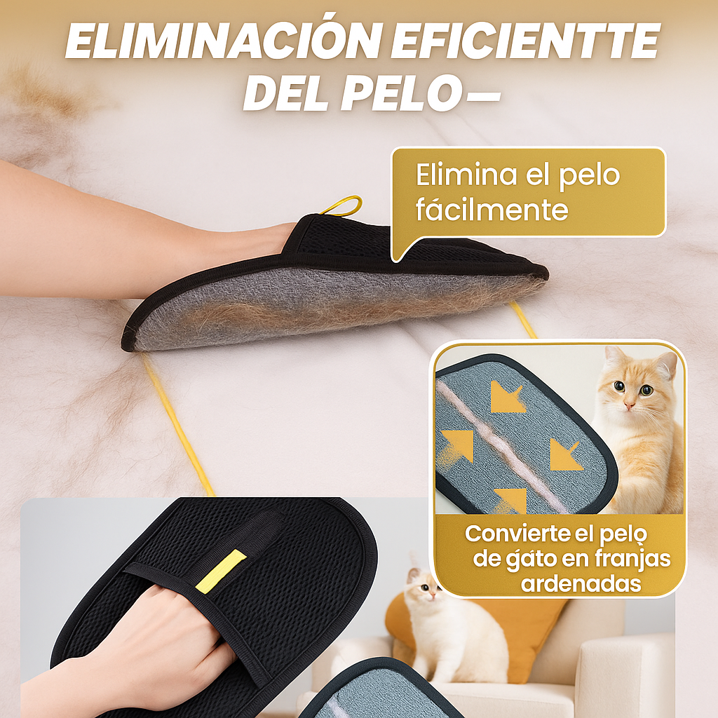 Patita-Guante quitapelos