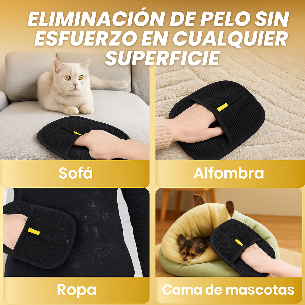 Patita-Guante quitapelos